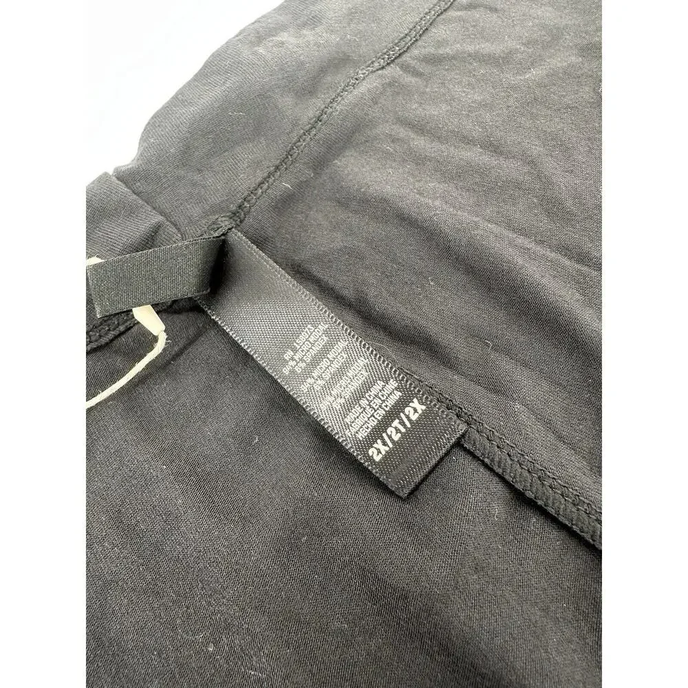 Skims Sleep Pant Plus Size 2X Black Onyx Sold Out NWT Loungewear Comfort Soft​ - Picture 12 of 15